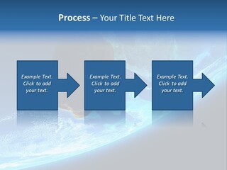 Comet Explosion Global PowerPoint Template