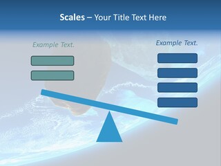 Comet Explosion Global PowerPoint Template