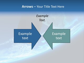 Comet Explosion Global PowerPoint Template