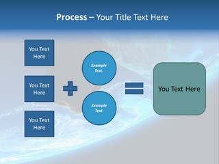 Comet Explosion Global PowerPoint Template
