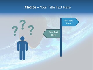 Comet Explosion Global PowerPoint Template