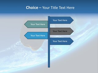 Comet Explosion Global PowerPoint Template
