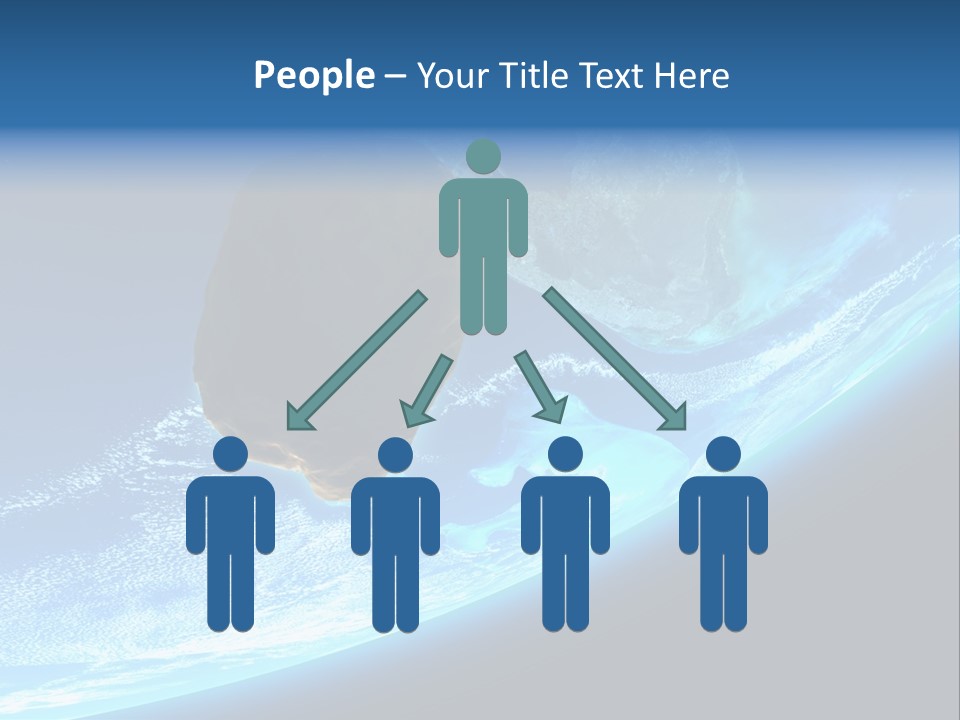 Comet Explosion Global PowerPoint Template