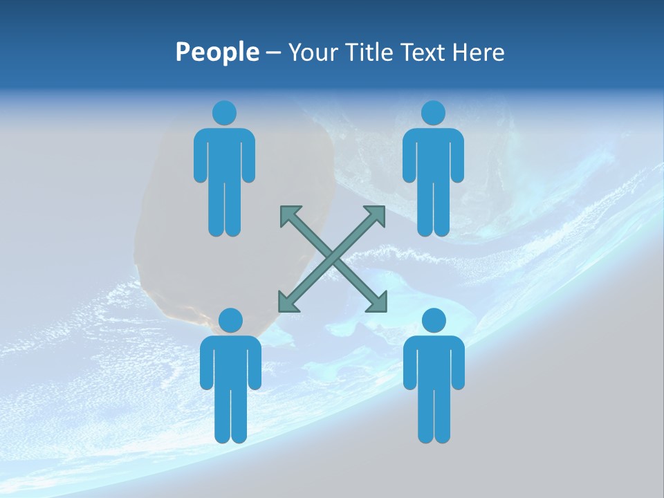 Comet Explosion Global PowerPoint Template