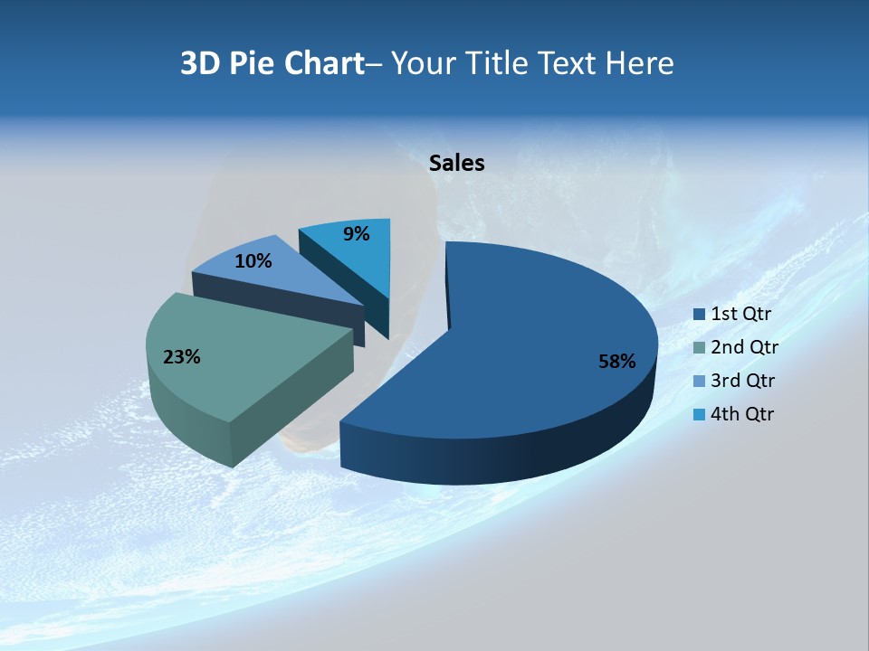 Comet Explosion Global PowerPoint Template