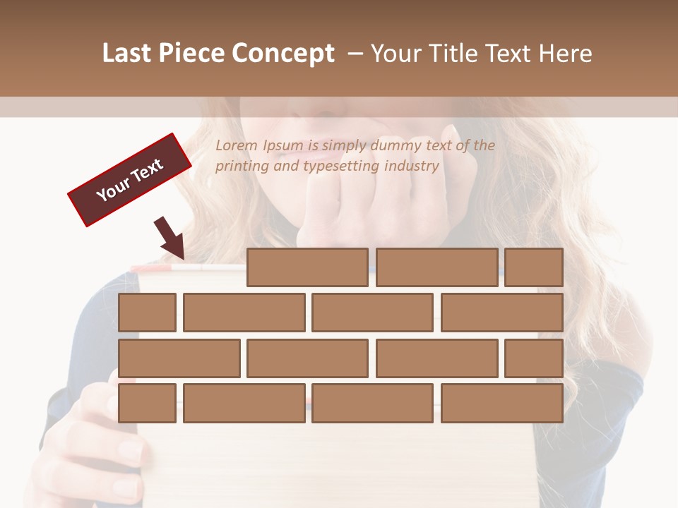 One Support Leaning PowerPoint Template