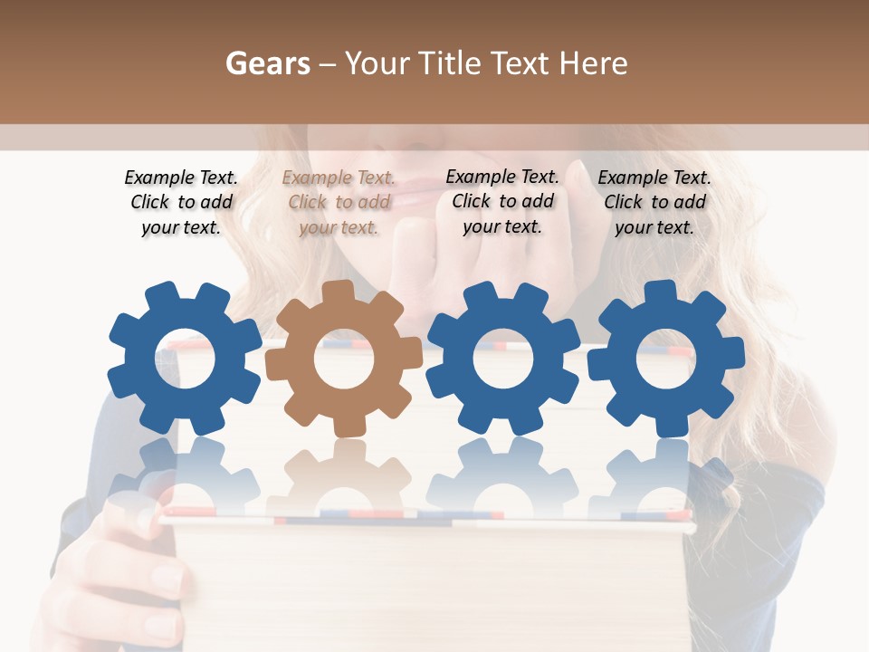 One Support Leaning PowerPoint Template