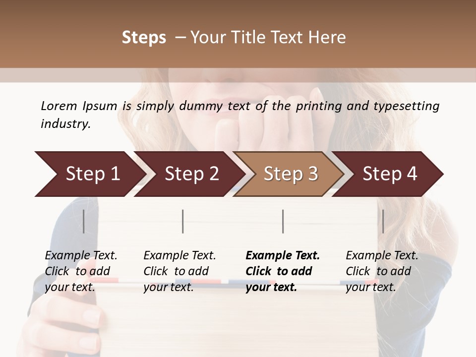 One Support Leaning PowerPoint Template