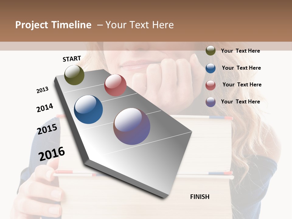One Support Leaning PowerPoint Template