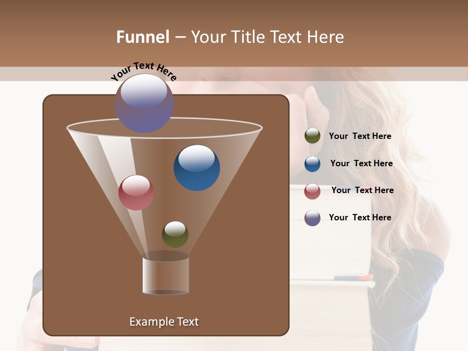 One Support Leaning PowerPoint Template