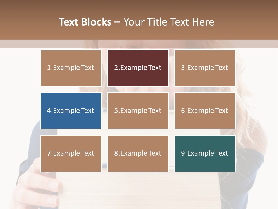 One Support Leaning PowerPoint Template