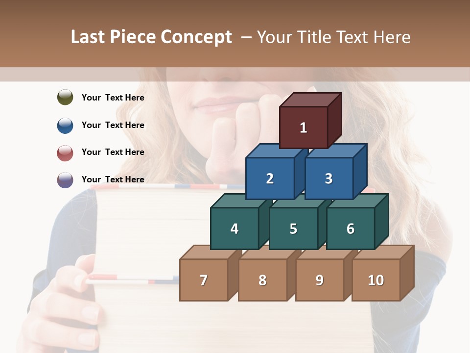 One Support Leaning PowerPoint Template