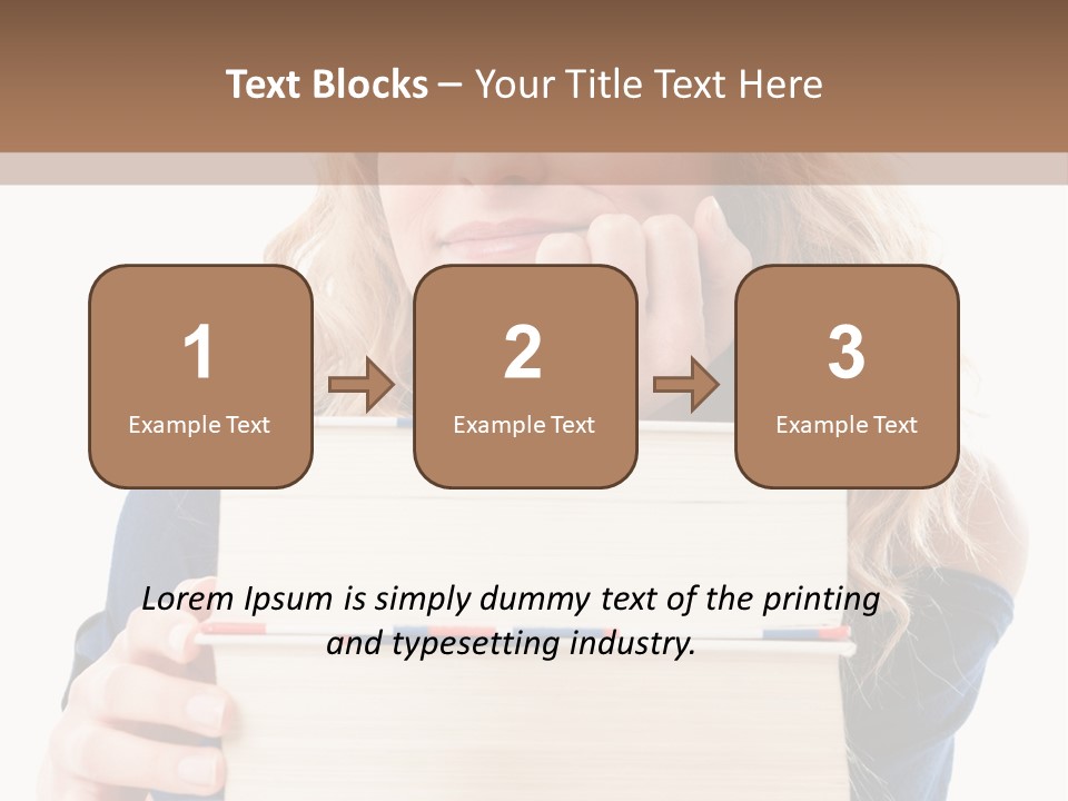 One Support Leaning PowerPoint Template