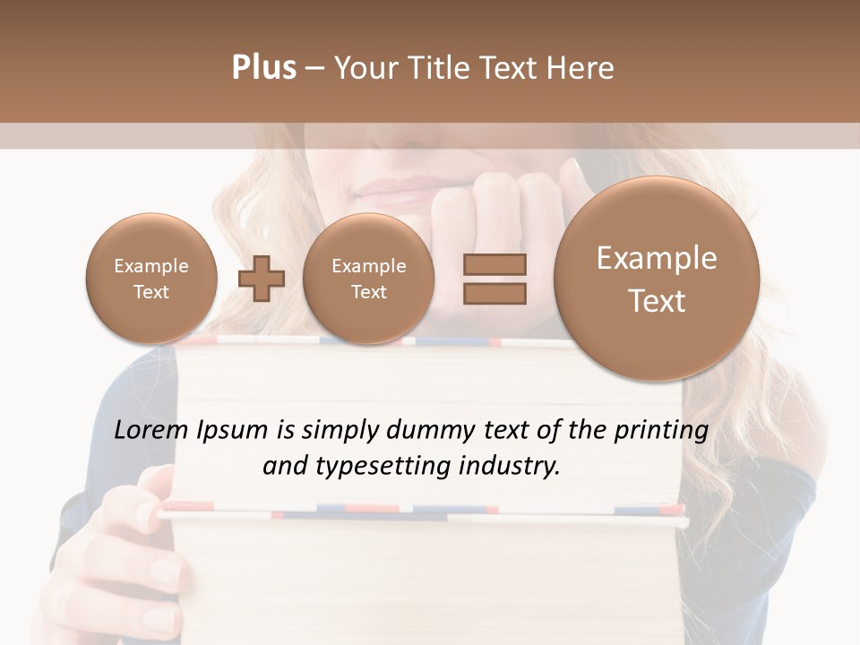 One Support Leaning PowerPoint Template
