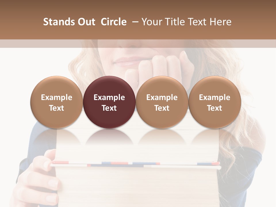 One Support Leaning PowerPoint Template