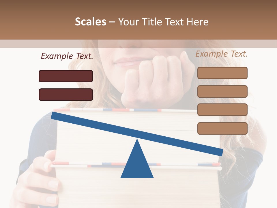 One Support Leaning PowerPoint Template
