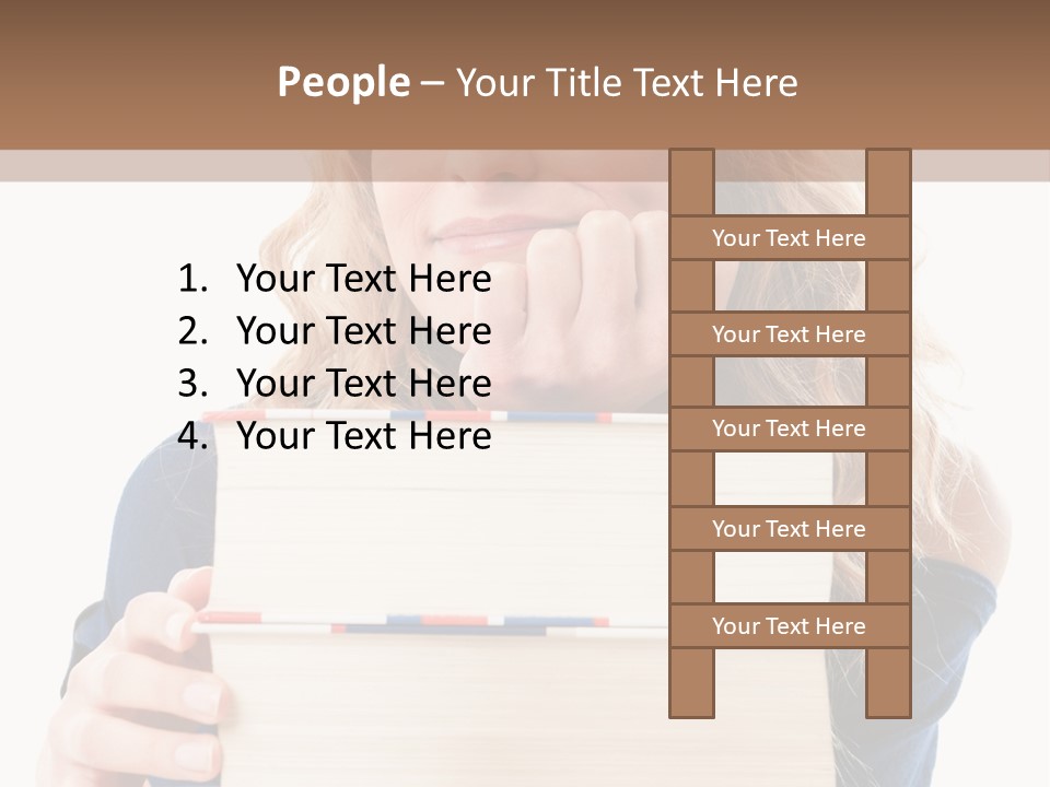 One Support Leaning PowerPoint Template