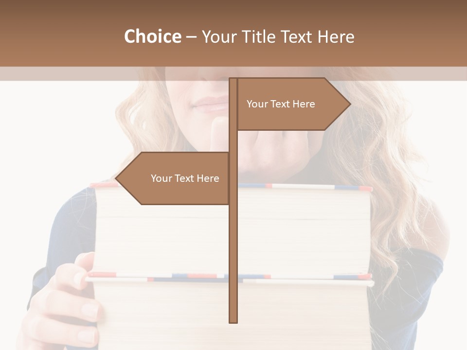 One Support Leaning PowerPoint Template