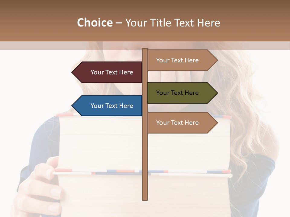 One Support Leaning PowerPoint Template
