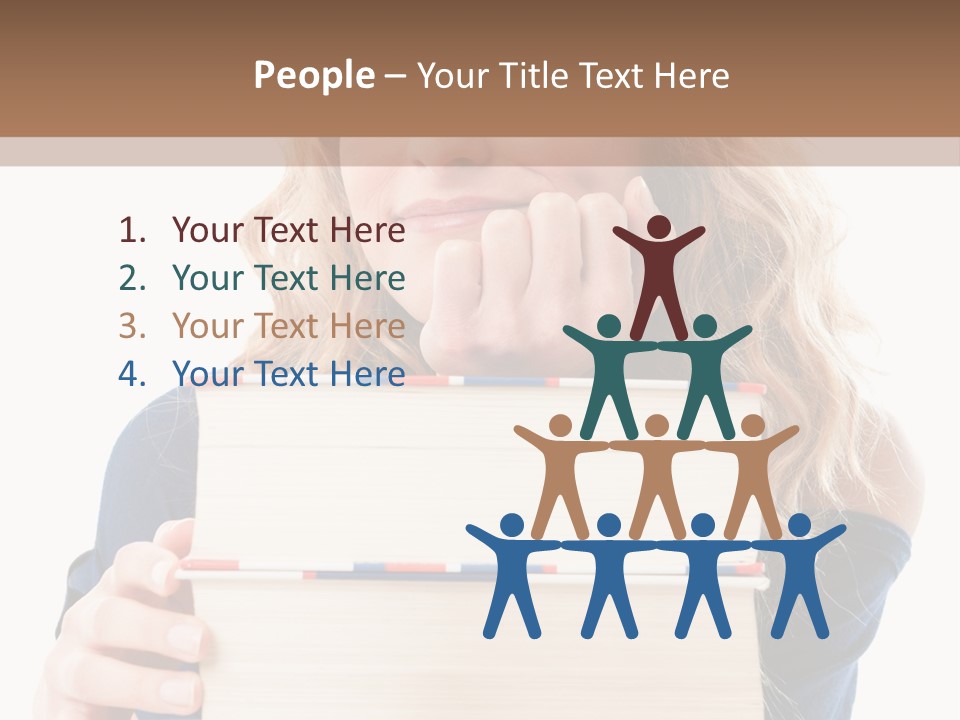 One Support Leaning PowerPoint Template