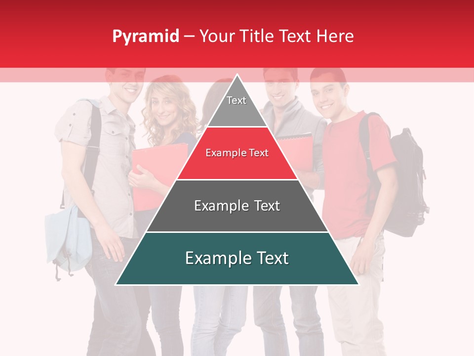 Guy Friendship School PowerPoint Template