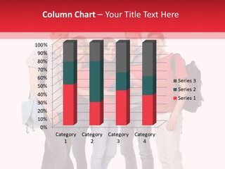 Guy Friendship School PowerPoint Template