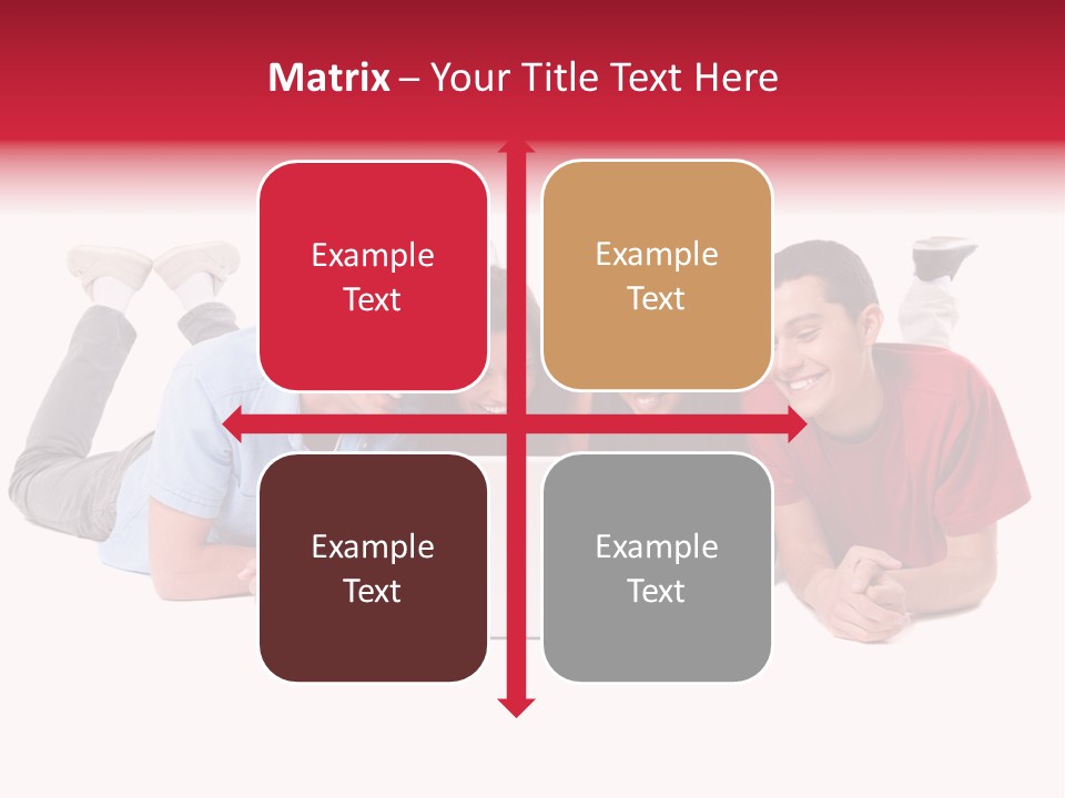 Network Friendship Watching PowerPoint Template