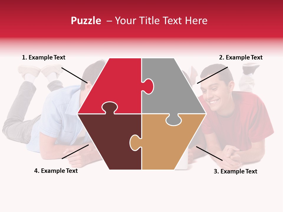 Network Friendship Watching PowerPoint Template