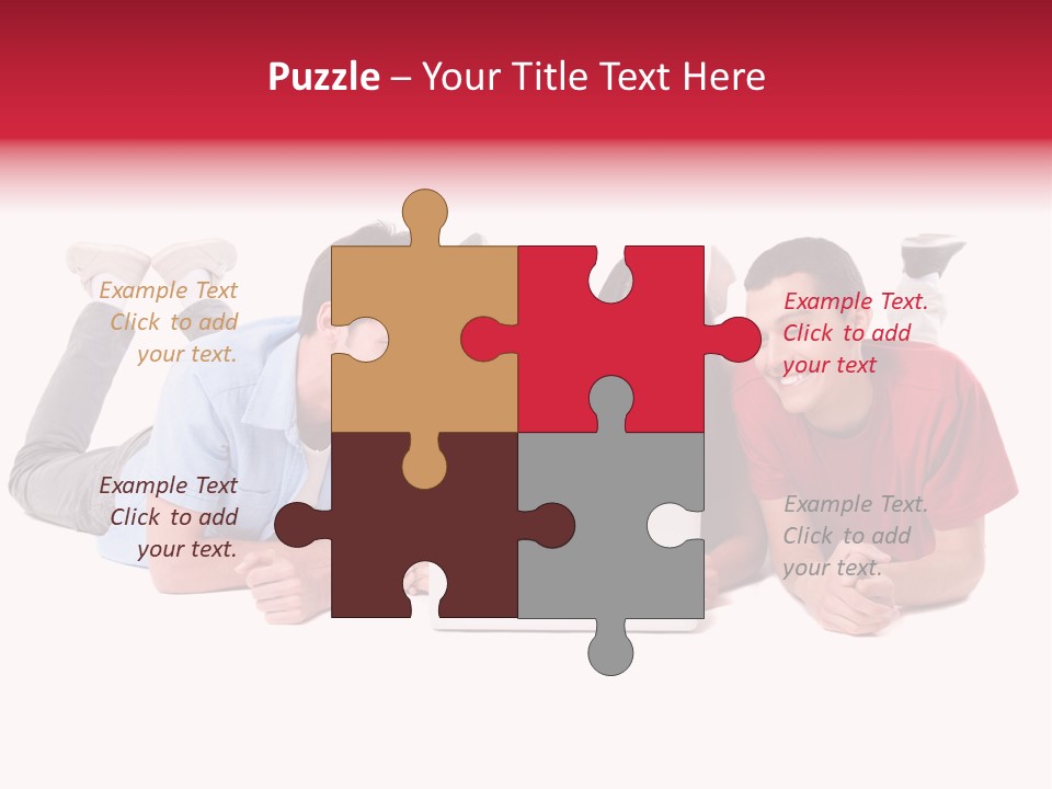 Network Friendship Watching PowerPoint Template