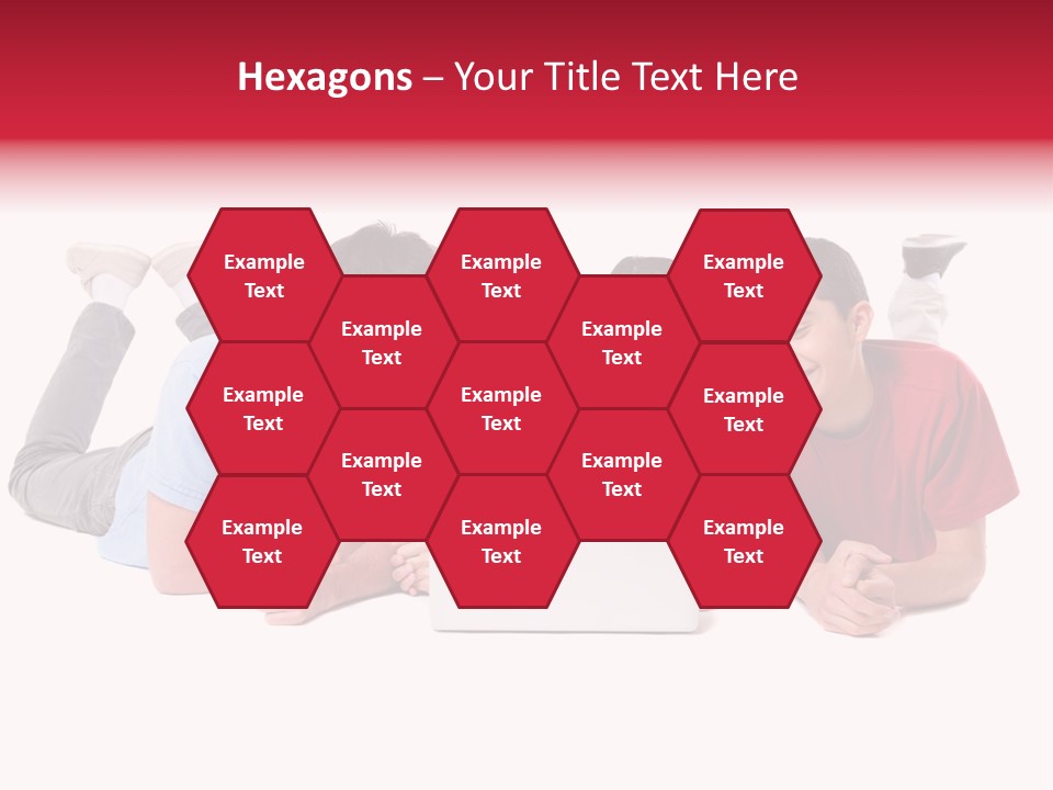 Network Friendship Watching PowerPoint Template