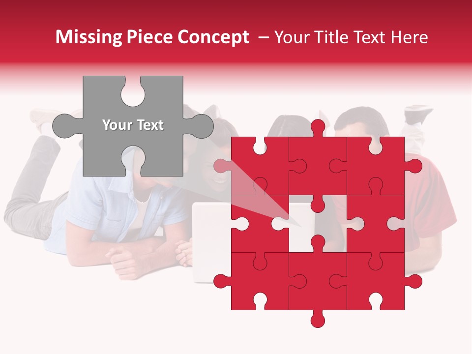 Network Friendship Watching PowerPoint Template