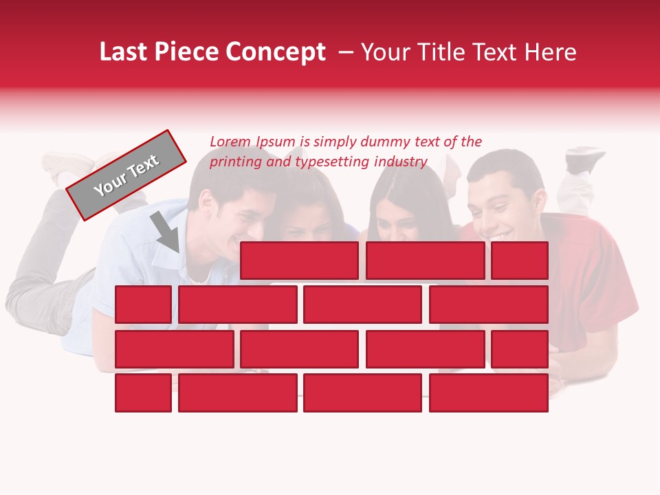 Network Friendship Watching PowerPoint Template