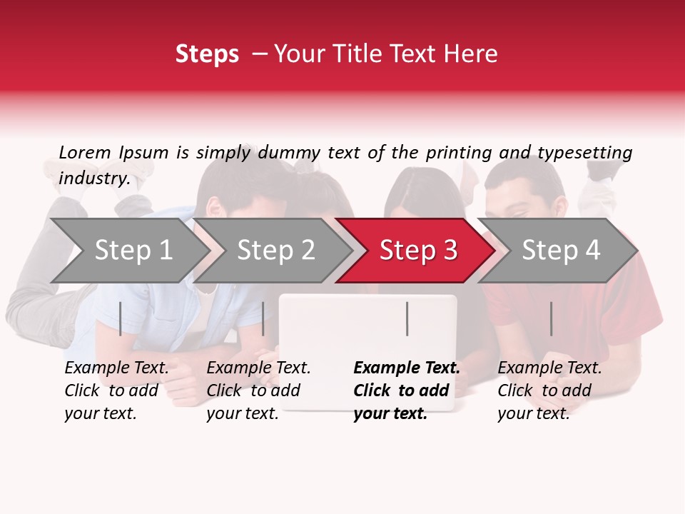 Network Friendship Watching PowerPoint Template