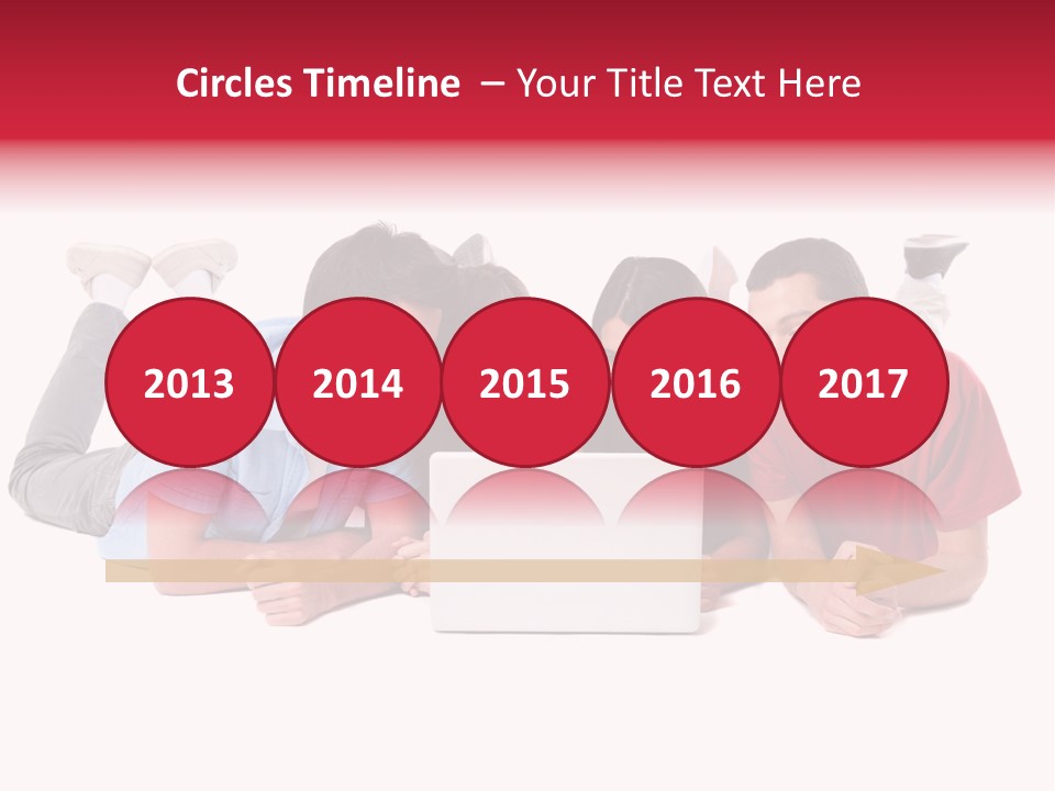 Network Friendship Watching PowerPoint Template