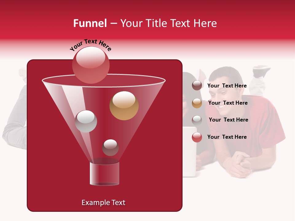 Network Friendship Watching PowerPoint Template