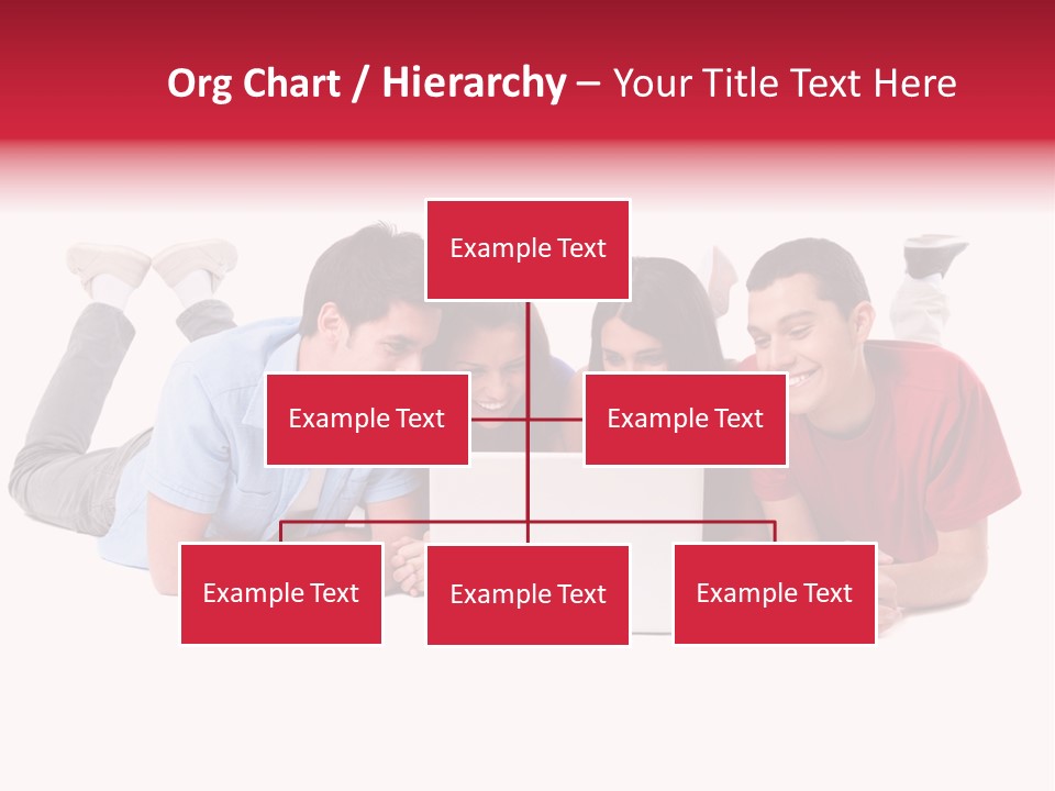 Network Friendship Watching PowerPoint Template