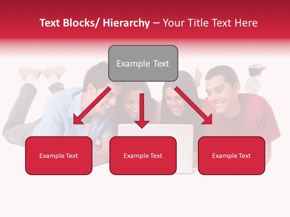 Network Friendship Watching PowerPoint Template