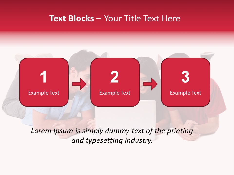 Network Friendship Watching PowerPoint Template
