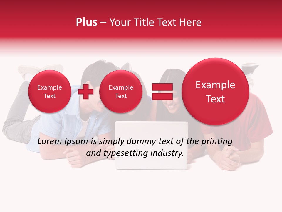 Network Friendship Watching PowerPoint Template