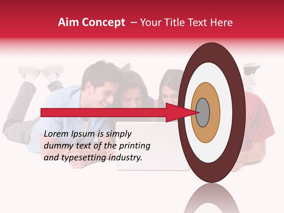 Network Friendship Watching PowerPoint Template