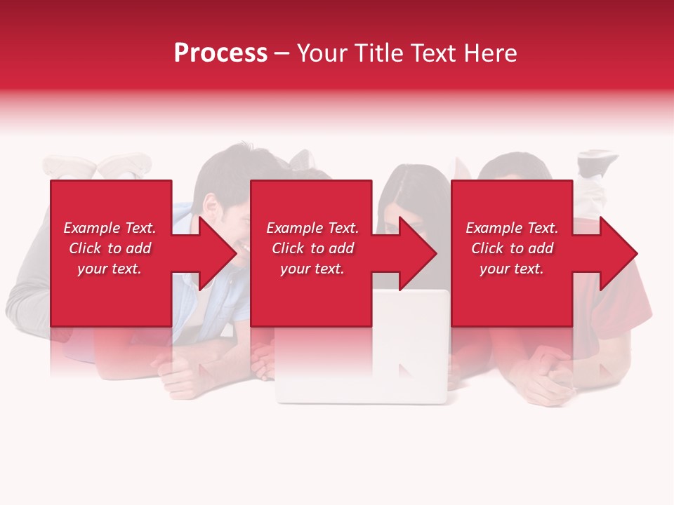 Network Friendship Watching PowerPoint Template