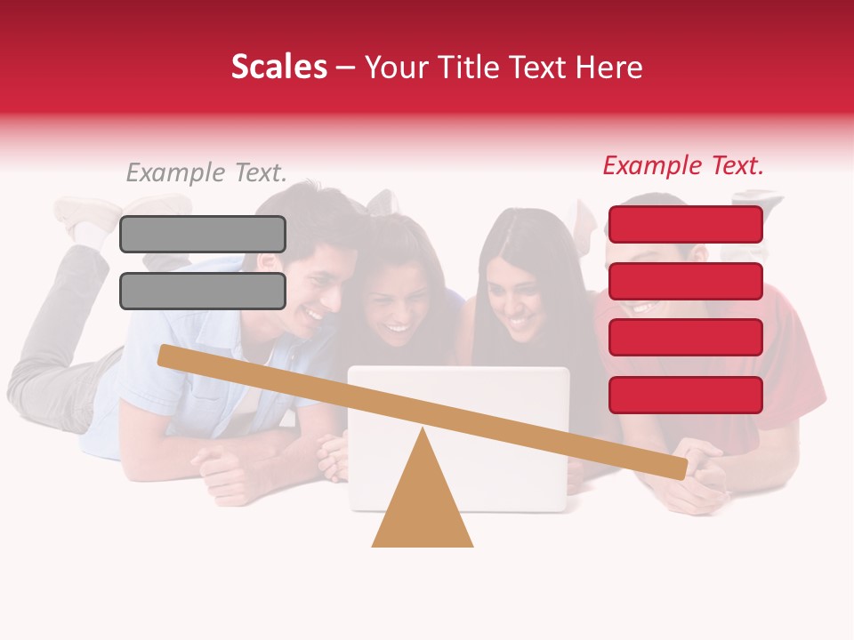 Network Friendship Watching PowerPoint Template