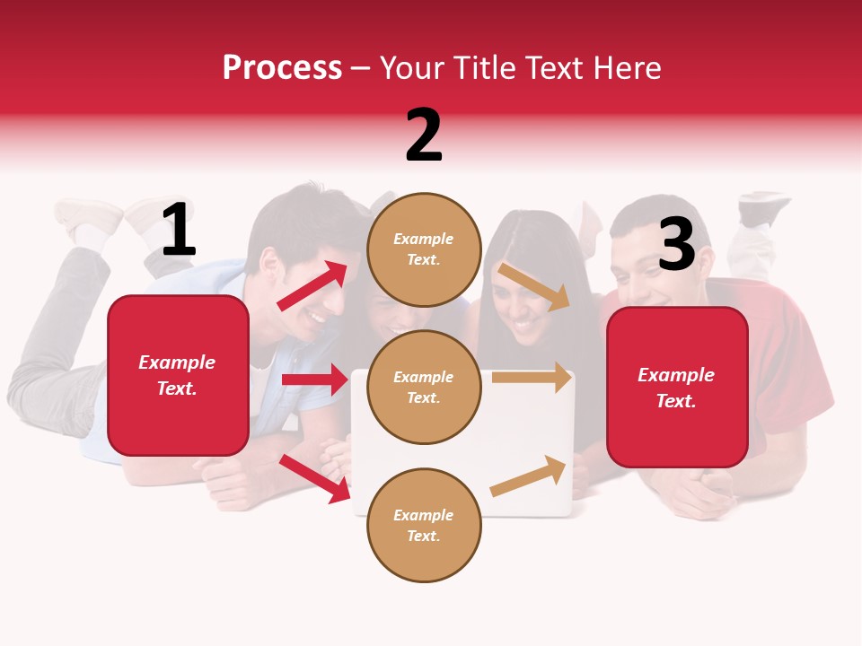 Network Friendship Watching PowerPoint Template