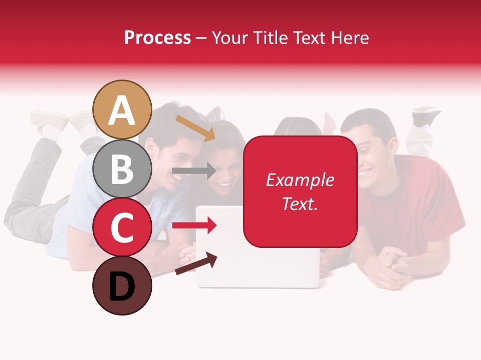 Network Friendship Watching PowerPoint Template
