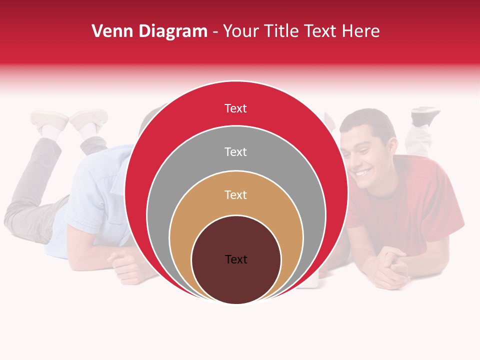 Network Friendship Watching PowerPoint Template