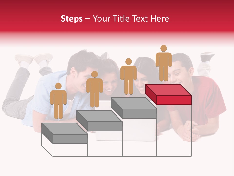 Network Friendship Watching PowerPoint Template