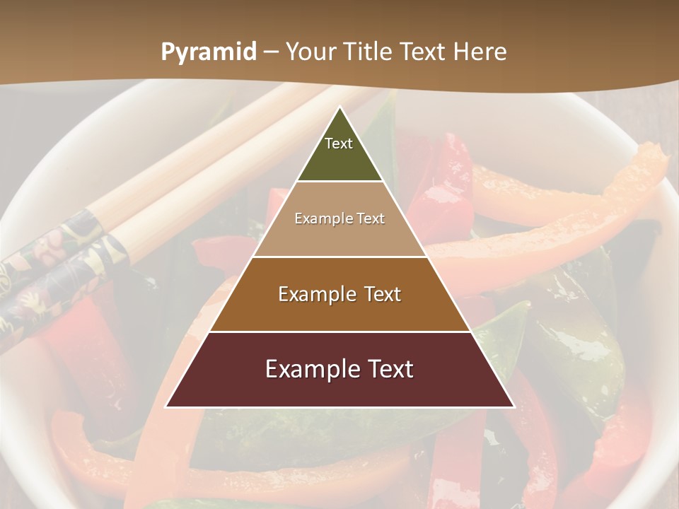Yellow Fried Bowl PowerPoint Template