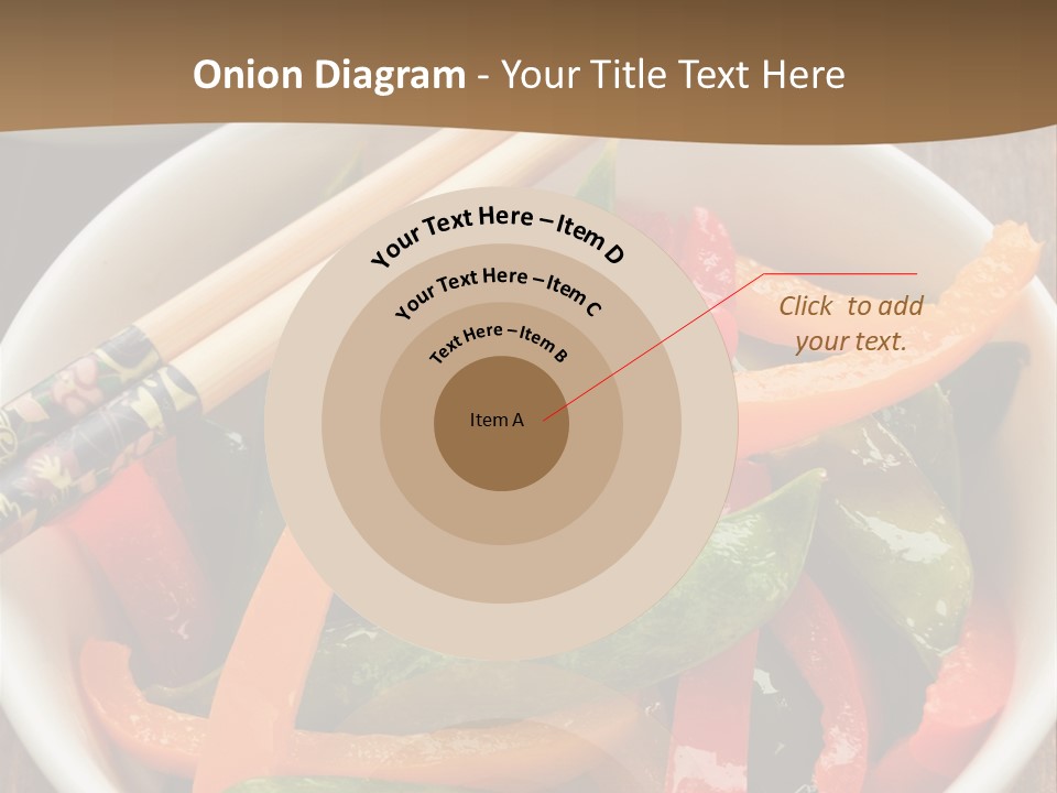 Yellow Fried Bowl PowerPoint Template