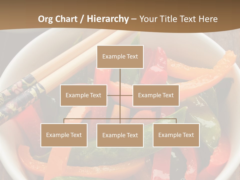 Yellow Fried Bowl PowerPoint Template