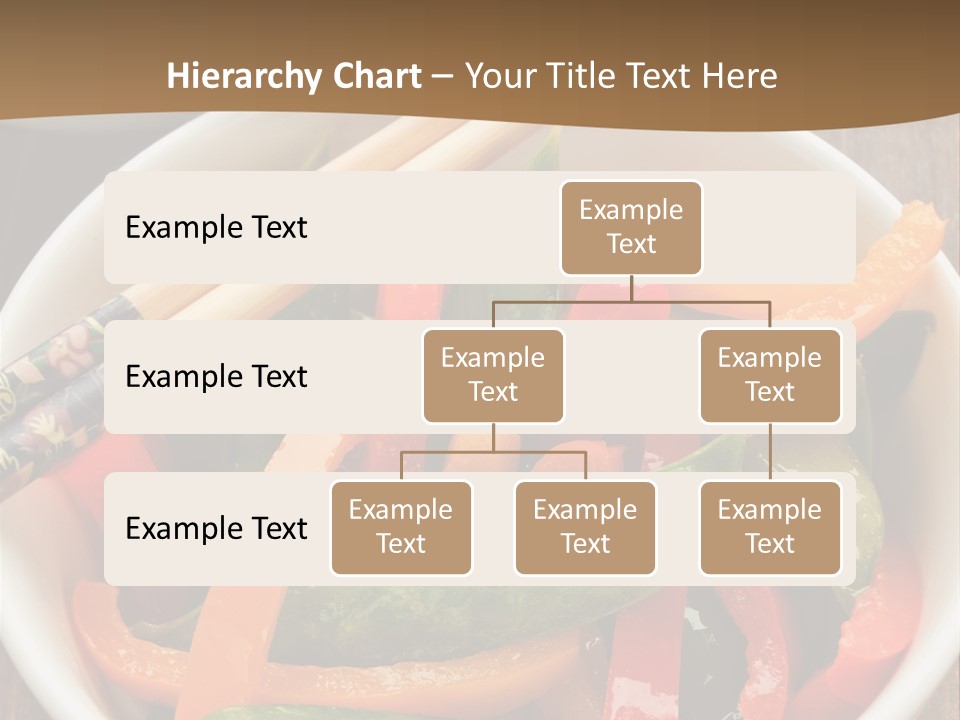 Yellow Fried Bowl PowerPoint Template